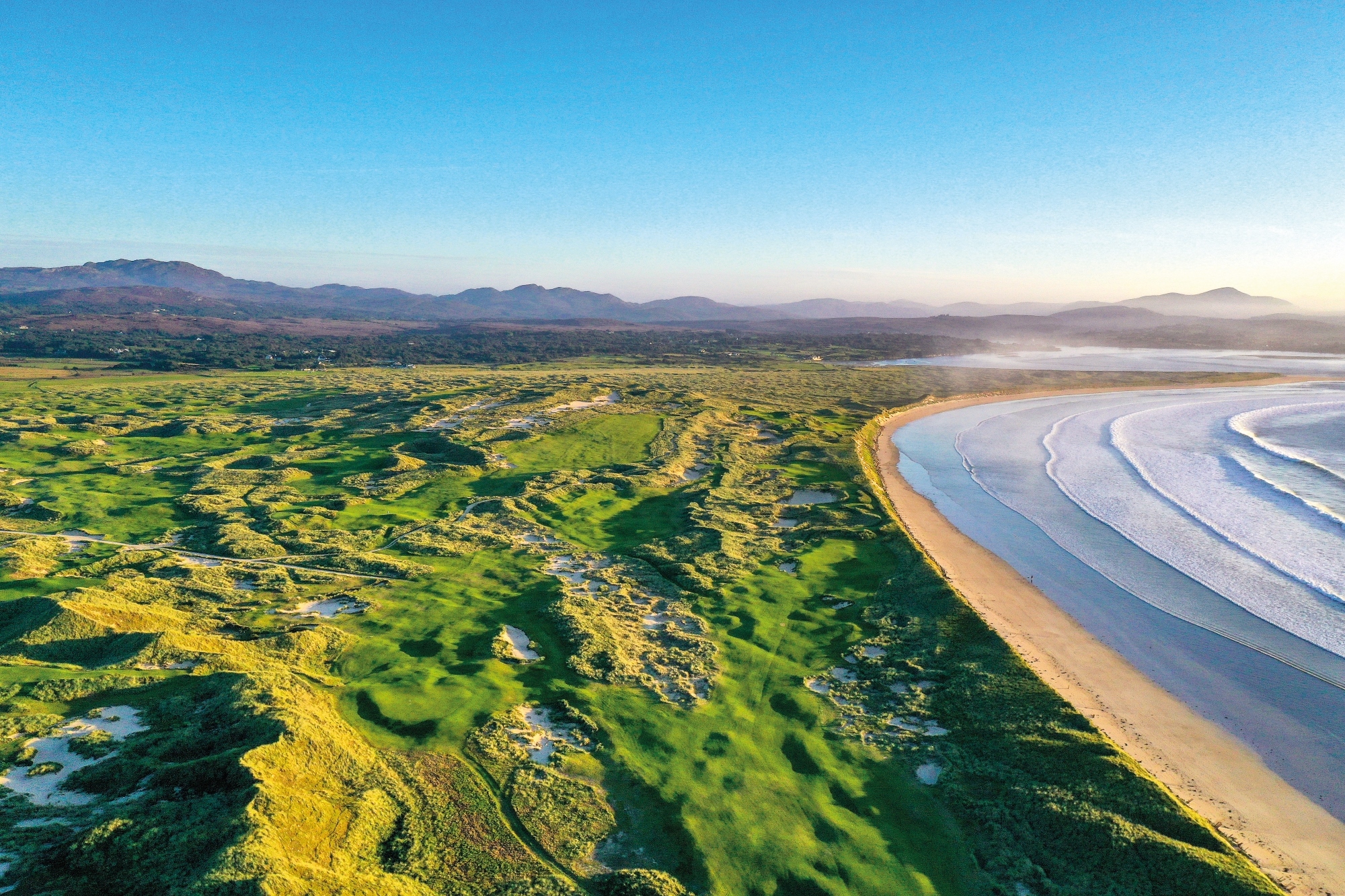 Rosapenna St Patrick's Links Panorama