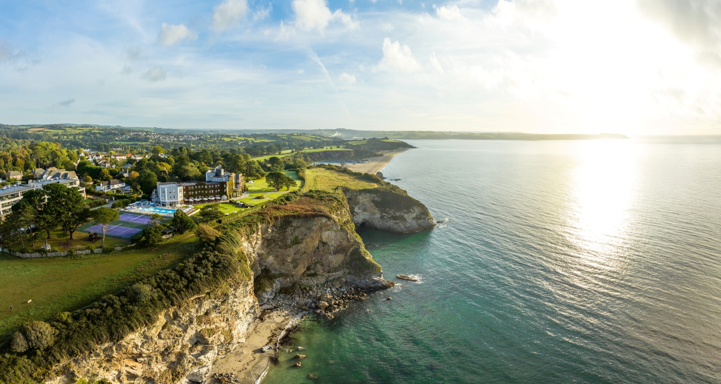 Carlyon Bay Hotel Aerial