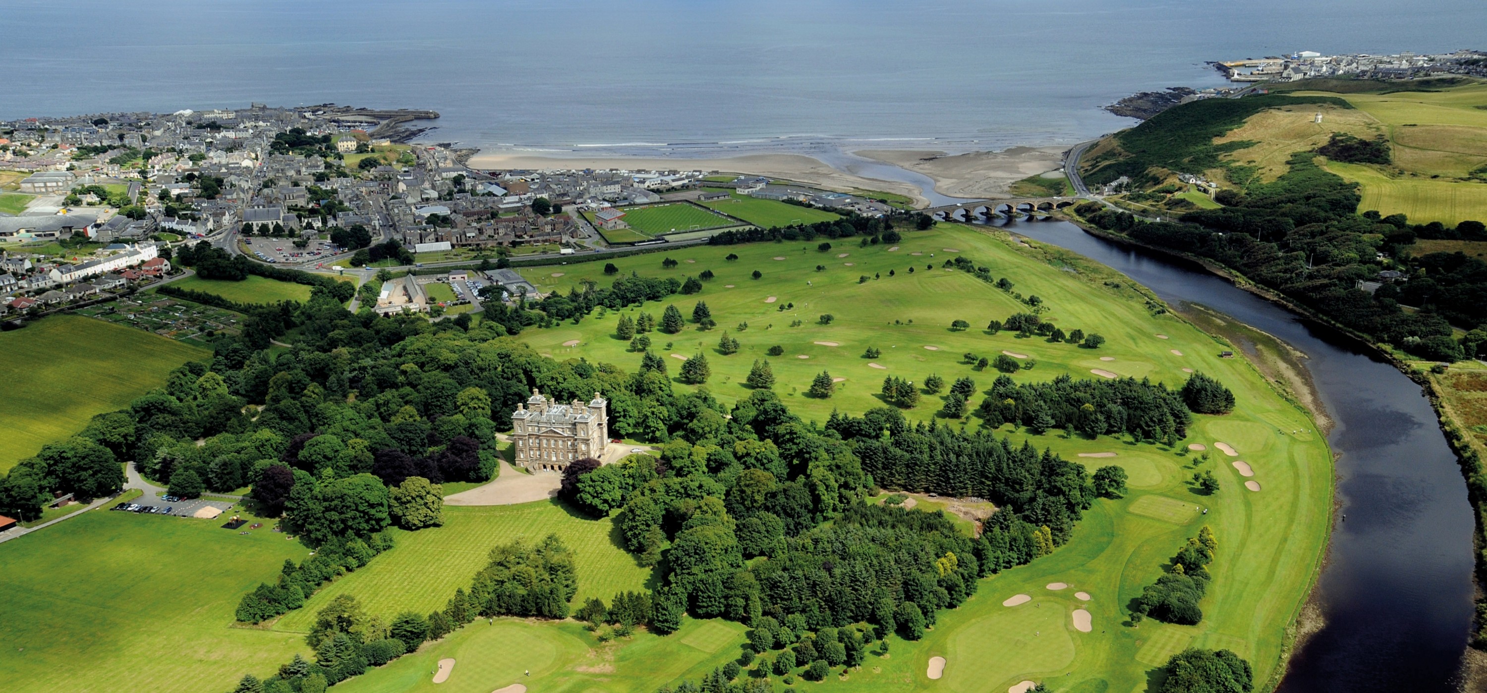 Duff House Royal Aerial
